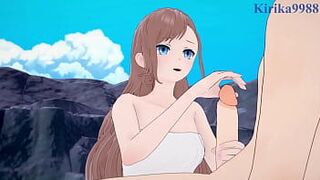 Тиаки Мацусита и Хиёри Шиина интенсивный секс. - Класс Элиты Хентай - порно видео